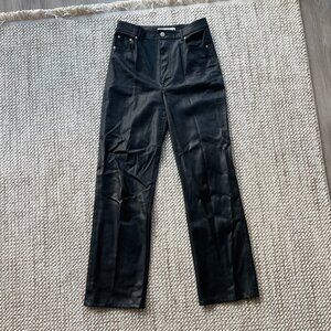 Zara Faux Leather Pants